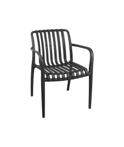 SCAUN DIN PLASTIC VERTICALE 48, CULOARE ANTRACIT, PENTRU UZ COMERCIAL, ARTIM GROUP SELECTION