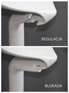SCAUN DINING ALB HOKER BENT, DIN POLIPROPILENA, STIL MODERN B2 - Img 3