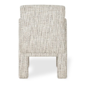 SCAUN DINING BUCKY, CONFECTIONAT DIN LEMN, SPUMA, ARCURI SI TEXTIL, BEJ, STIL MODERN - Img 4