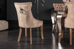 SCAUN DINING, CASTLE, COD 40468, DIN CATIFEA MARO SI LEMN, DESIGN CLASIC - Img 3