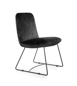 SCAUN DINING REGAGGIO, NEGRU, STIL MODERN