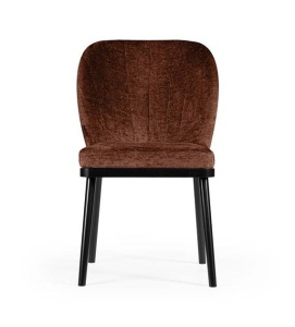 SCAUN DINING SHELLY PRO, MARO/NEGRU, STIL MODERN - Img 2