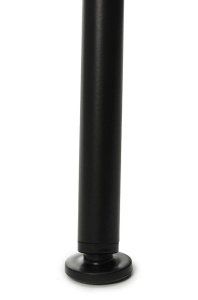 SCAUN DINING/TERASA CASTERIA, NEGRU, DIN POLIPROPILENA SI METAL, STIL MODERN - Img 8