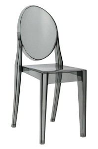 SCAUN DINING VICTORIA, FUMURIU, DIN POLICARBONAT, STIL MODERN