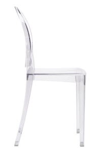 SCAUN DINING VICTORIA, TRANSPARENT, DIN POLICARBONAT, STIL MODERN - Img 2