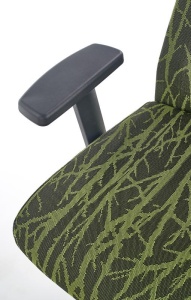 SCAUN DIRECTORIAL TROPIC NEGRU/VERDE STIL MODERN HALMAR - Img 2