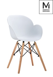 SCAUN MODESTO FLOWER WOOD - DESIGN SCANDINAV