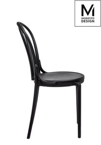 SCAUN NEGRU DIN POLIPROPILENA TONI STIL MODERN - Img 3