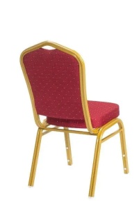 SCAUN PENTRU SALA EVENIMENTE/CONFERINTA 25x25x1.2 ROMA ROSU - Img 2