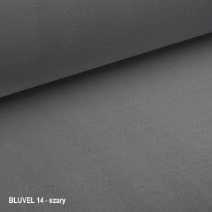 SCAUN PIVOTANT MANGO, GRI BLUVEL 14/NEGRU MAT, TAPITERIE DIN CATIFEA SI PICIOARE DIN METAL, STIL MODERN - Img 5