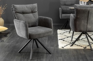 SCAUN ROTATIV, DINING/LIVING, BIG GEORGE, ANTRACIT, STIL MODERN, ARTIM GROUP SELECTION