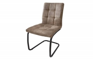 SCAUN TAUPE VINTAGE MODENA DESIGN MODERN - Img 6