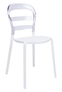 SCAUN TRANSPARENT CARMEN STIL MODERN B2