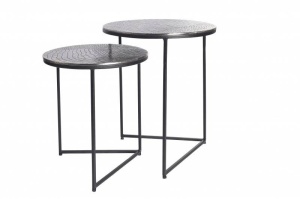 SET 2 MASUTE DE CAFEA, ELEMENTS, DIN METAL, COD 43494, REALIZATE MANUAL