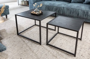 SET 2 MASUTE, SLIM LINE 50CM, DIN METAL SI LEMN, COD 42011 - Img 3