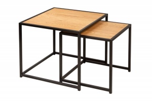 SET 2 MASUTE, SLIM LINE 50CM, DIN METAL SI LEMN, COD 42012 - Img 5