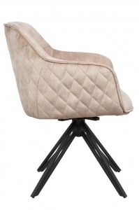 SET 2 SCAUNE, CONFORTABIL GRIEGE, EUPHORIA COD 40259, DIN METAL SI CATIFEA, STIL RETRO - Img 3