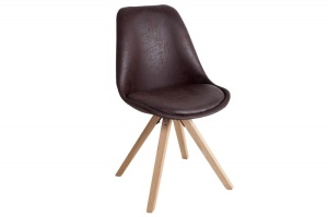 SET 4 SCAUNE MARO CAFENII SCANDINAVIA 35707 - DESIGN SCANDINAV - Img 3