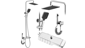 SET DE DUS REA ROB CU TERMOSTAT, CROM, DIN ALAMA, CALITATE SUPERIOARA