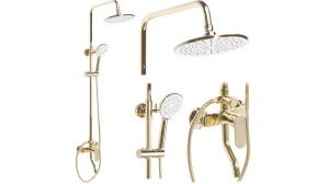 SET DE DUS REA SALTON, AURIU, DIN ALAMA, CALITATE SUPERIOARA