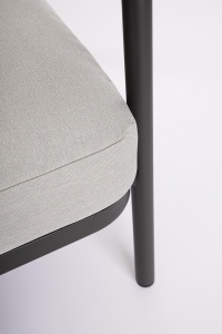SET LOUNGE DE GRADINA/TERASA MIRAVET, CONFECTIONAT DIN ALUMINIU, POLIPROPILENA SI TEXTIL, STIL MODERN - Img 3
