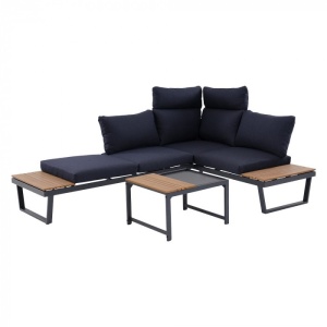 SET MOBILIER DE GRADINA, NUVIO, CU CANAPEA