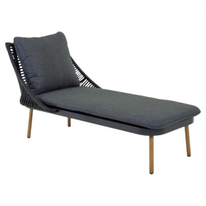 SEZLONG ELEGANT PENTRU TERASA, HOLLAND, DIN ALUMINIU SI RATAN, ARTIM GROUP COLLECTION