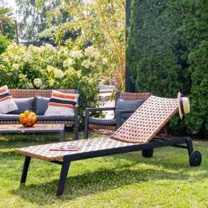 SEZLONG OUTDOOR, TEXAS CU SPATAR REGLABIL