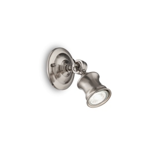 SPOT BARBER AP1 NICKEL STIL VINTAGE IDEAL LUX