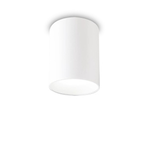 SPOT NITRO PL ROUND D09, ALB, DIN ALUMINIU, STIL MODERN