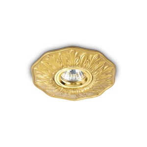 SPOT POLKA FI1 OTTONE STIL CLASIC IDEAL LUX