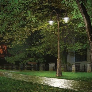STALP CIMA PT2, NEGRU ANTIC, DESIGN VINTAGE, IDEAL LUX - Img 2