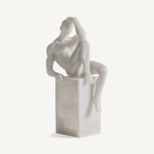 STATUETA, PHOEBE, 39CM, CULOARE ALBA, DIN RASINA, STIL MODERN, ARTIM GROUP SELECTION