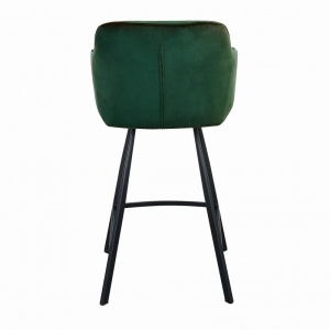 STOC 1 BUC!!! SCAUN DE BAR 100CM, LOFT COD 40309, DIN METAL SI CATIFEA, DESIGN RETRO - Img 4