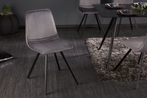 STOC 2 BUC!!! SCAUN DINING, AMSTERDAM, DIN CATIFEA GRI, ASPECT INDUSTRIAL, ARTIM GROUP SELECTION