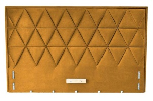 TABLIE PAT, MODULO W5 160, GALBEN MUSTAR, MONOLIT 48, TAPITATA IN CATIFEA - Img 3