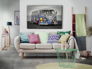 TABLOU DECORATIV HIPPIE 925921, STIL MODERN, SCHULLER