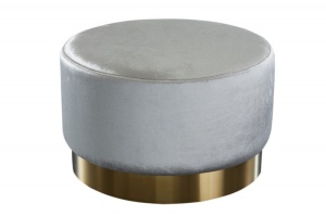 TABURET ELEGANT BAROCK 39245 ARGINTIU/AURIU STIL CLASIC - Img 5