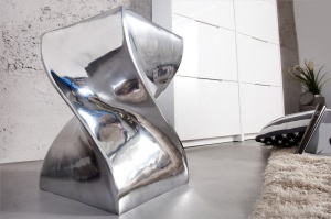 TABURET/MASUTA DE CAFEA TWIST DIN METAL DESIGN MODERN