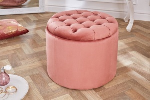 TABURET MULTIFUNCTIONAL 50CM, BAROCK COD 39800 TAPITAT IN CATIFEA