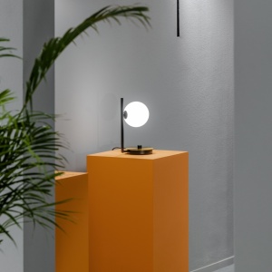 VEIOZA BIRDS TL1, NEGRU/ALAMA, DIN METAL, STIL MODERN - Img 2