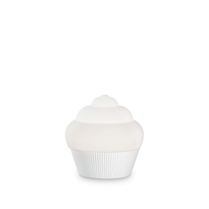 VEIOZA CUPCAKE TL1 SMALL, ALB, DESIGN MODERN, IDEAL LUX