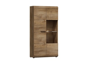 VITRINA LIVING CU LED LENA - DESIGN MODERN