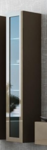 VITRINA LIVING CU LED VIGO 180 LATTE DESIGN MODERN CM