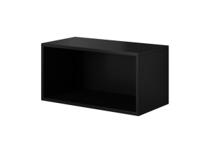 VITRINA LIVING ROCO RO4 NEAGRA DESIGN MODERN CM