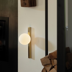 APLICA BINOMIO AP1, ALAMA, DIN METAL, STIL MODERN - Img 2