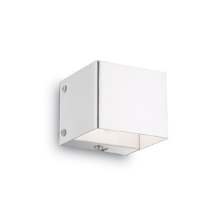 APLICA FLASH AP1, ALB, DIN METAL, STIL MODERN