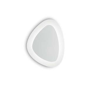 APLICA GINGLE AP D25, ALB, DIN METAL, STIL MODERN