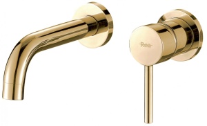 BATERIE LAVOAR LUNGO REA, GOLD 2, DESIGN MODERN, MONTAJ INCASTRAT, CALITATE SUPERIOARA, REA - Img 4