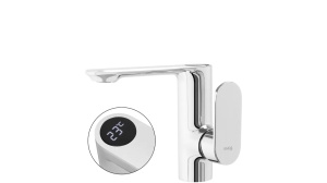 BATERIE PENTRU BAIE REA MILS LCD, LOW, CROM, DESIGN MODERN, CALITATE SUPERIOARA, REA